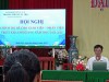 Thầy Hiệu trưởng trường THPT Xuân Thọ chủ trì và phát biểu chỉ đạo tại Hội nghị chính trị hè, triển khai phương hướng, nhiệm vụ cho năm học 2025-2026.