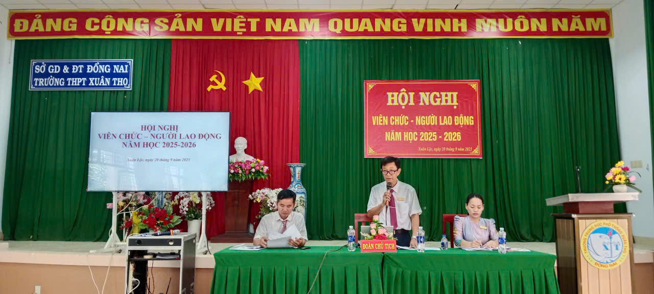 Hội nghị Viên chức - Người lao động năm học 2025 - 2026