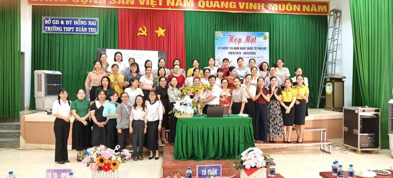 Họp mặt chào mừng 116 năm Ngày Quốc tế Phụ nữ (08/3/1910 - 08/3/2026)