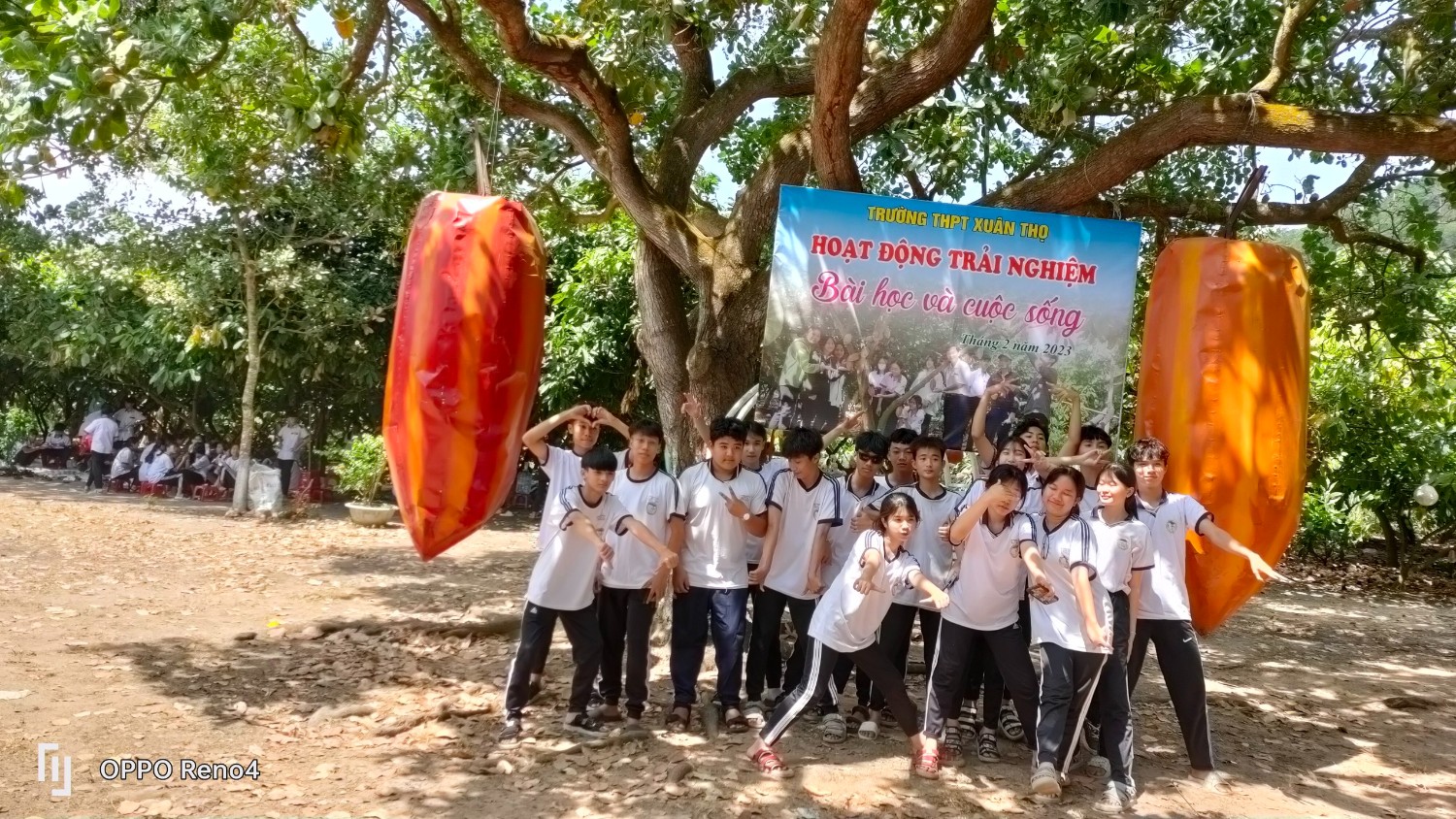 Hoạt động trải nghiệm tại vườn cacao ngày 15/02/2023